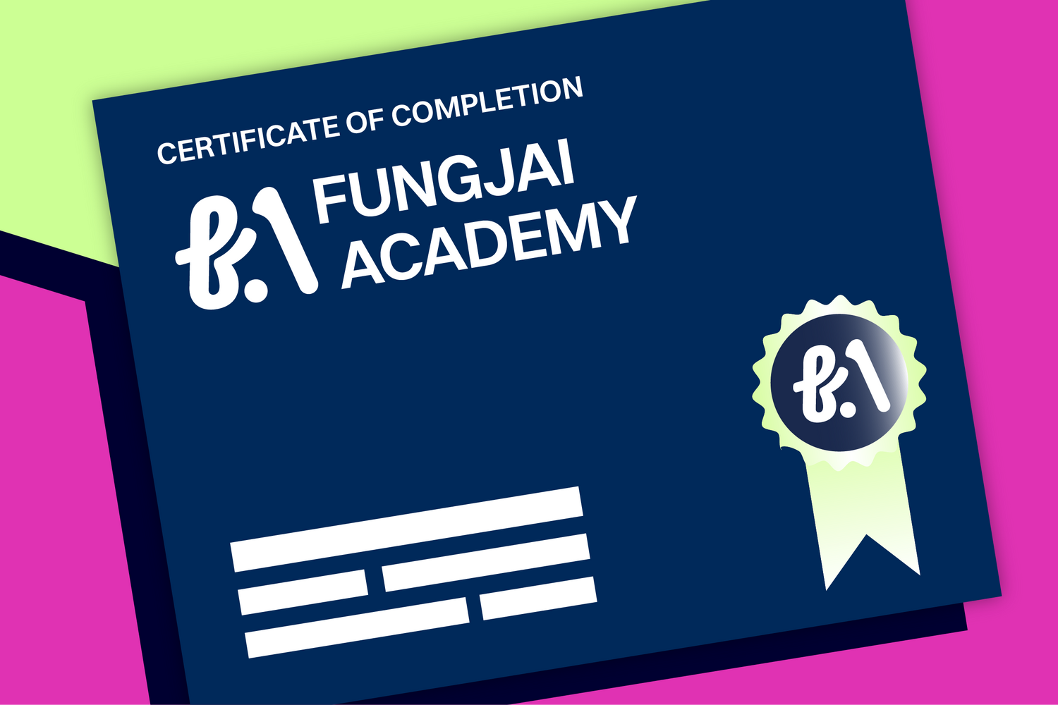 ใบเกียรติบัตร ใบประกาศนียบัตร คอร์สออนไลน์ Certificate
